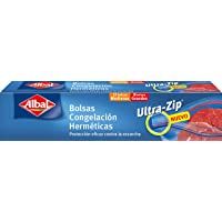 Albal Bolsas Congelación Herméticas- 2 Tamaños - 20 Bolsas